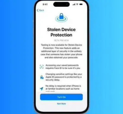 北林苹果授权维修店分享被盗设备保护功能开启方法 