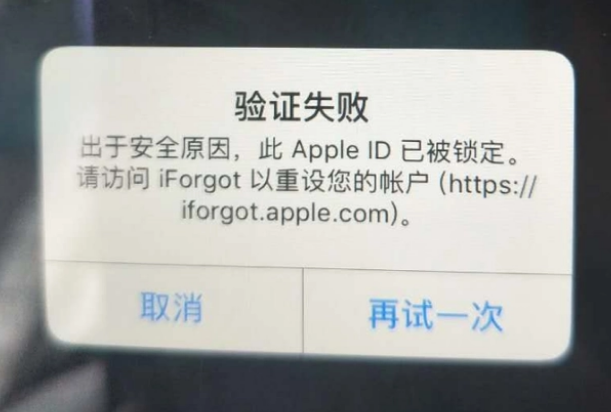 北林iPhone维修分享iPhone上正常登录或使用AppleID怎么办 