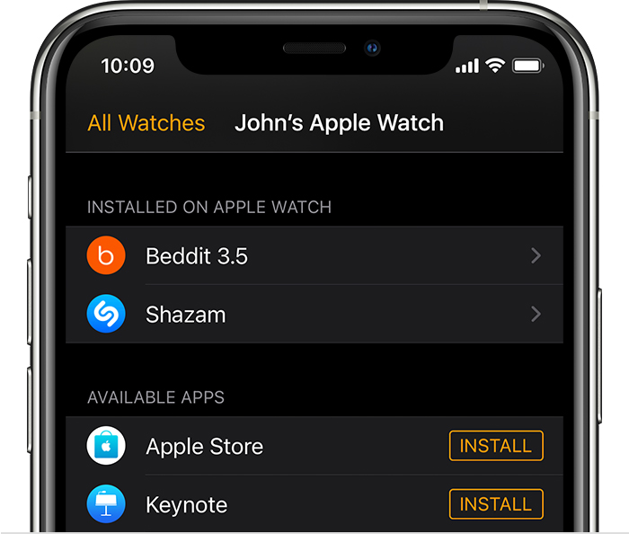 北林苹果手机维修分享如何在 Apple Watch 上下载应用 